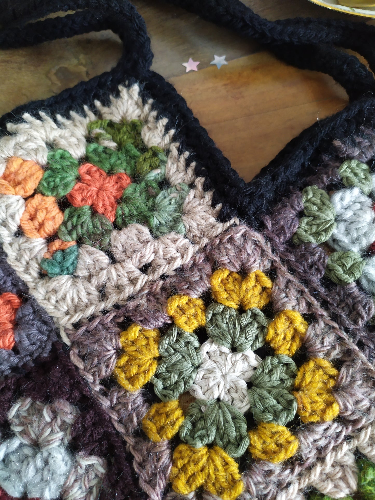 Sac crochet Granny Square
