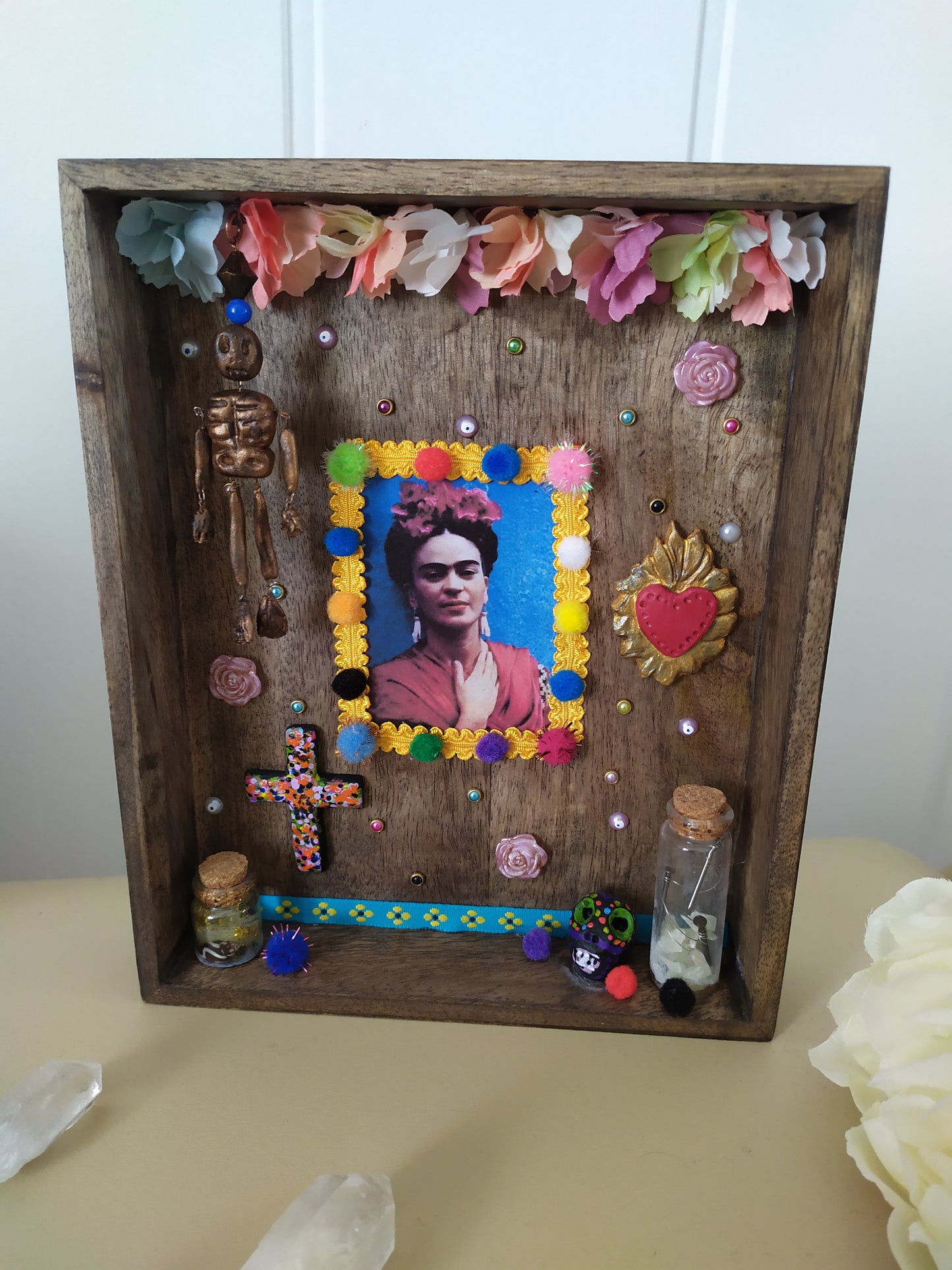 Autel Ex-voto Frida Squelette