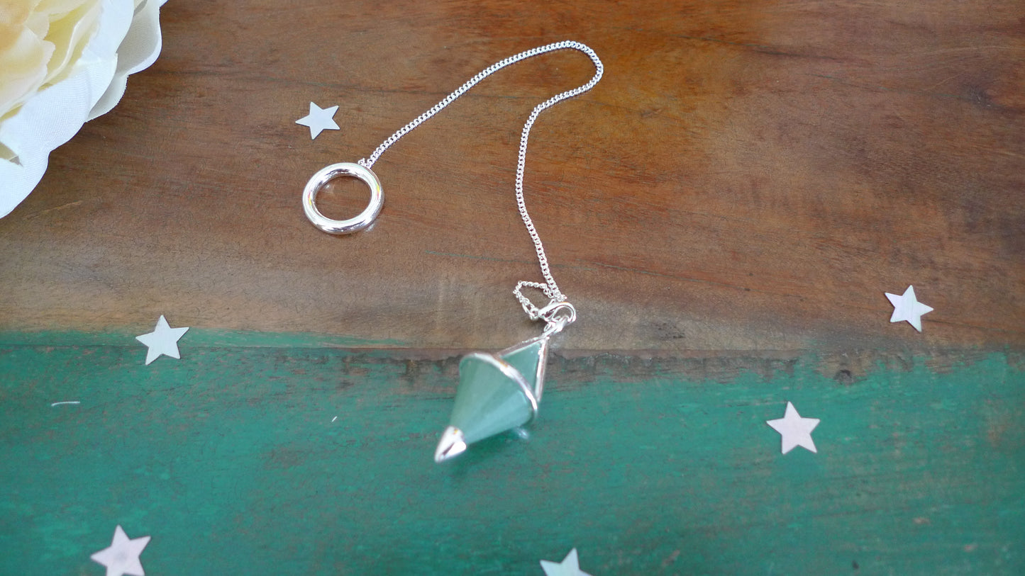 Pendule Aventurine verte