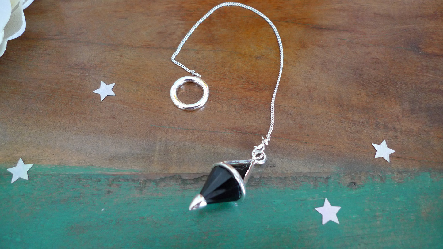 Pendule Obsidienne Noire