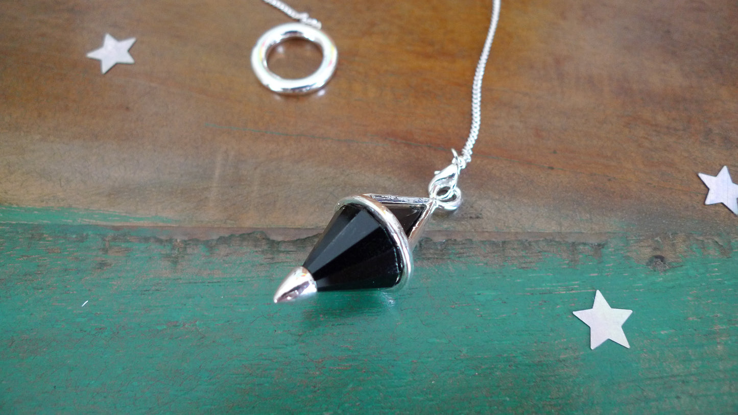 Pendule Obsidienne Noire