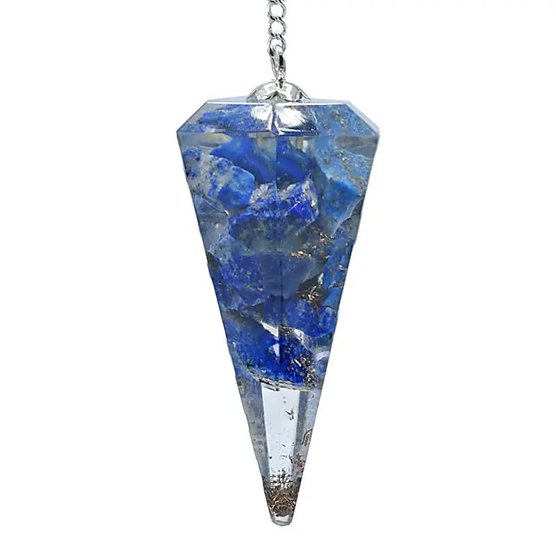 Pendule orgonite Lapis Lazuli