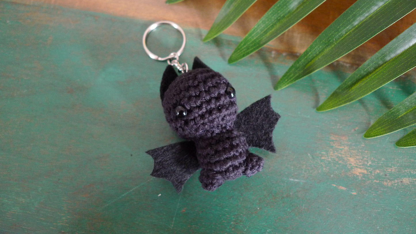 Porte clé Chauve-souris au Crochet