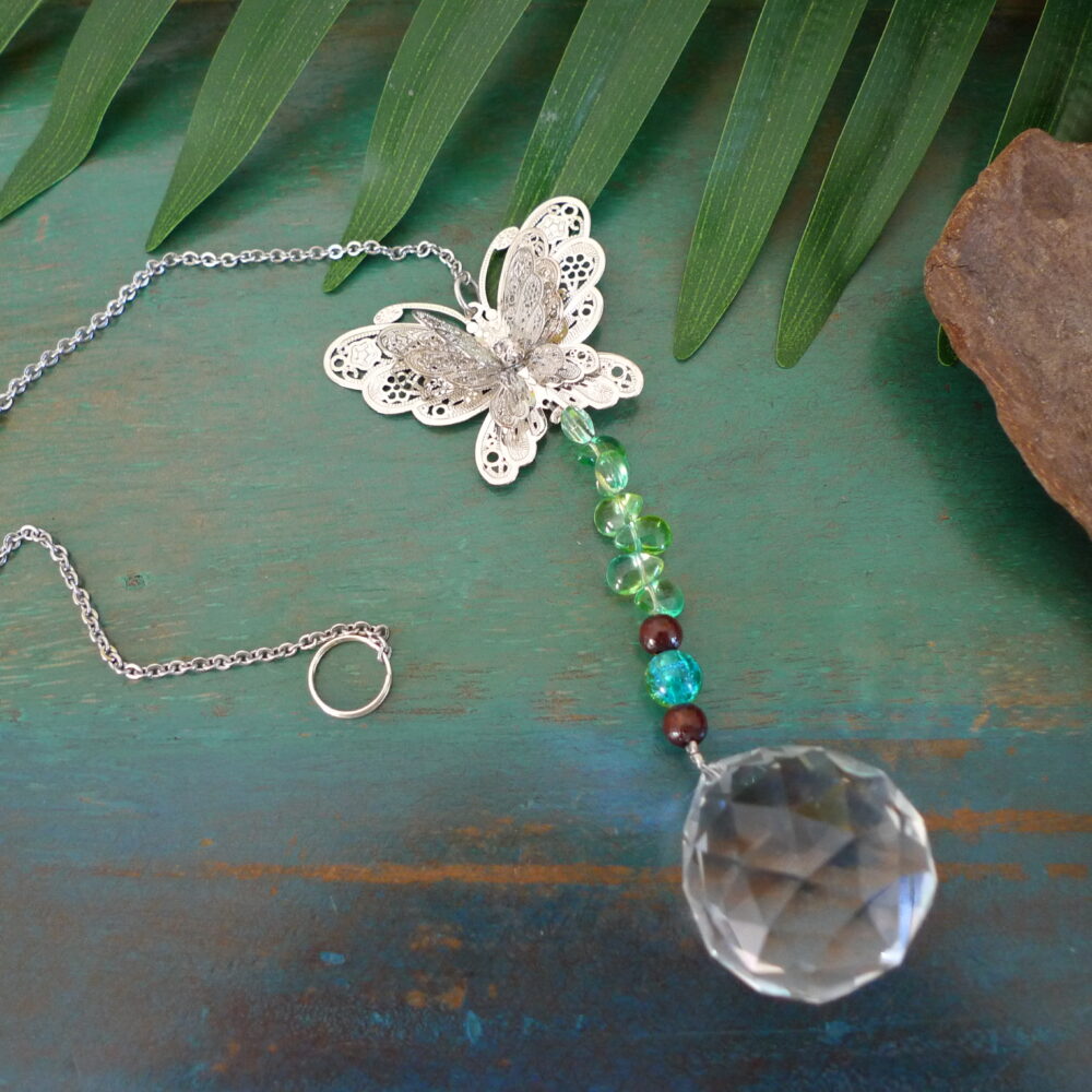 Attrape-soleil papillon Vert