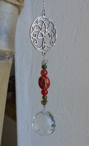 Attrape-soleil Arbre de vie rouge