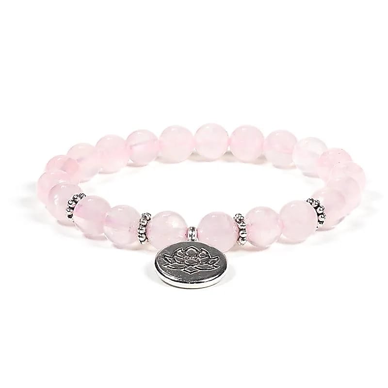 Bracelet Quartz Rose Lotus
