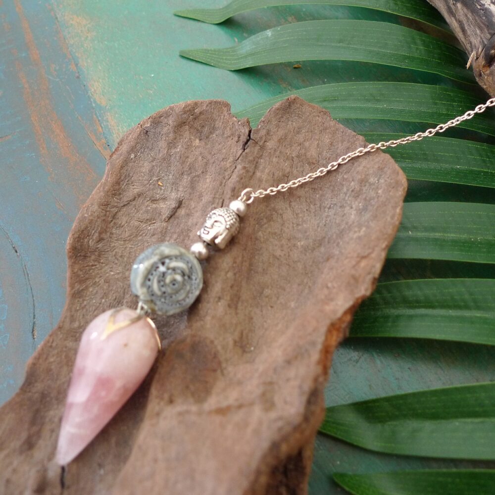 Pendule Unique Quartz rose