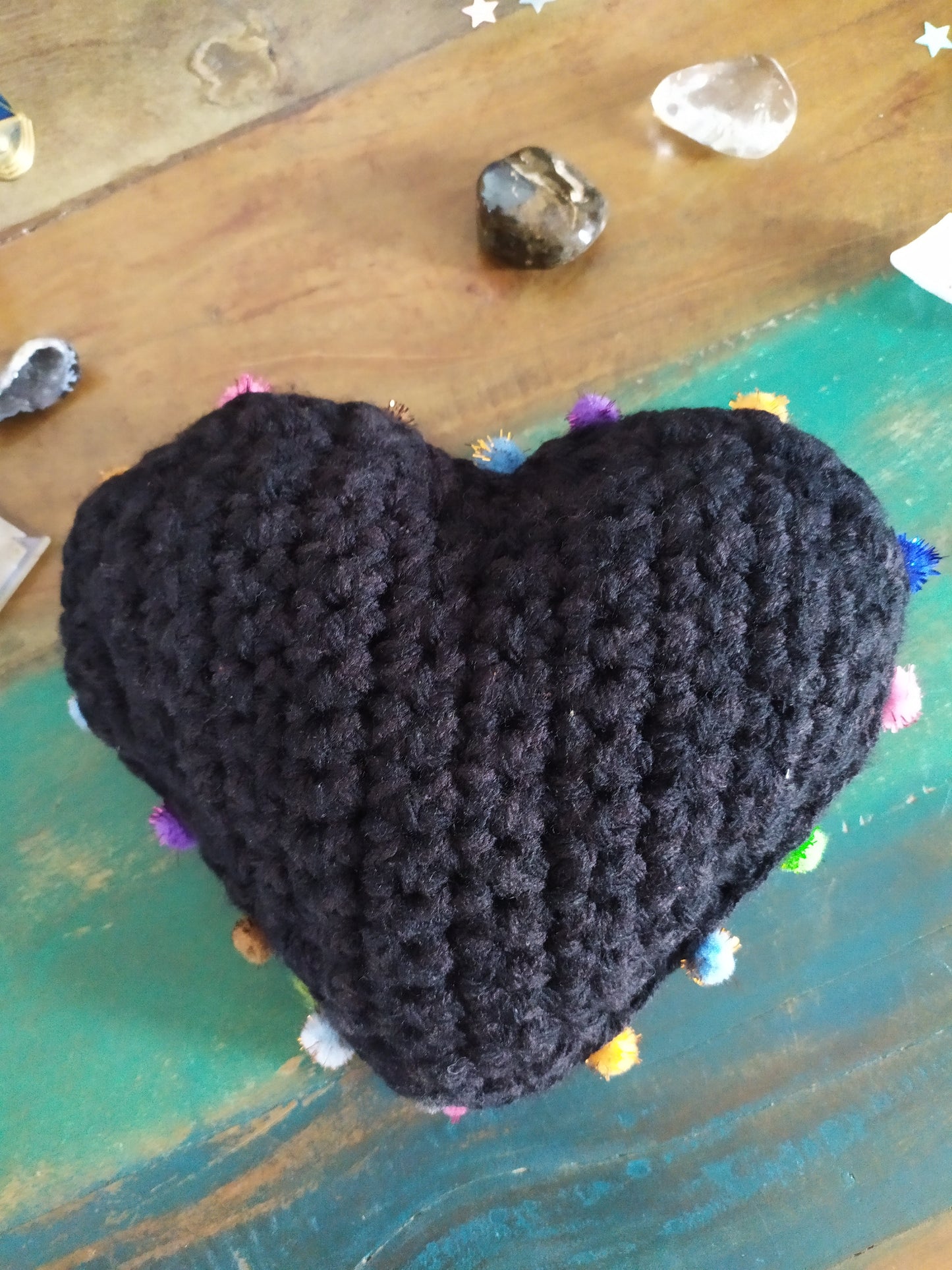 Coeur crochet El dia de la muerte