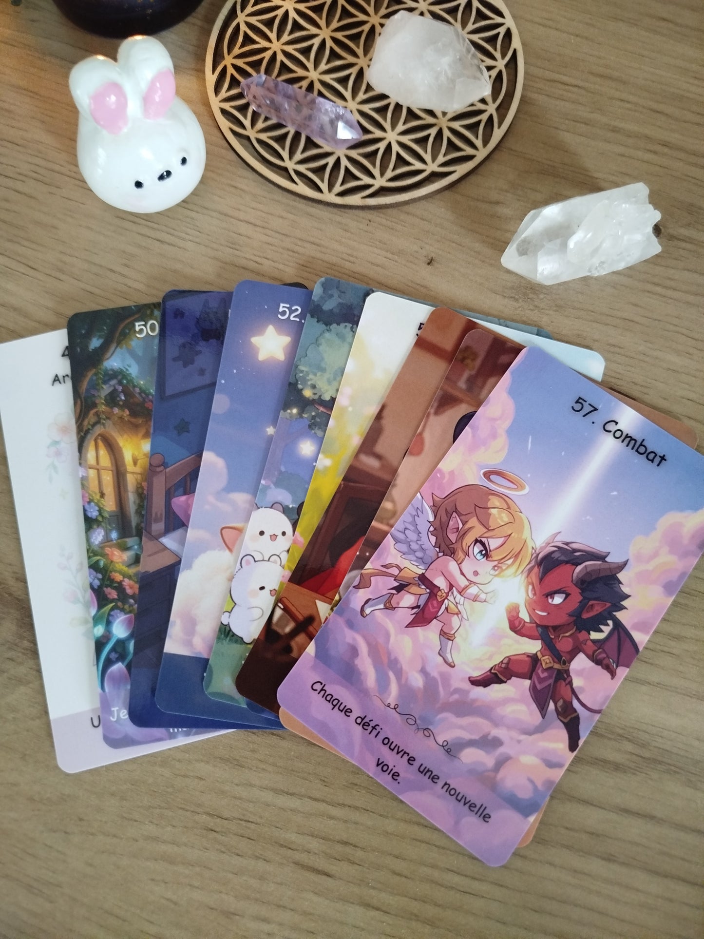 💖 Oracle Le Murmure des étoiles Kawaï