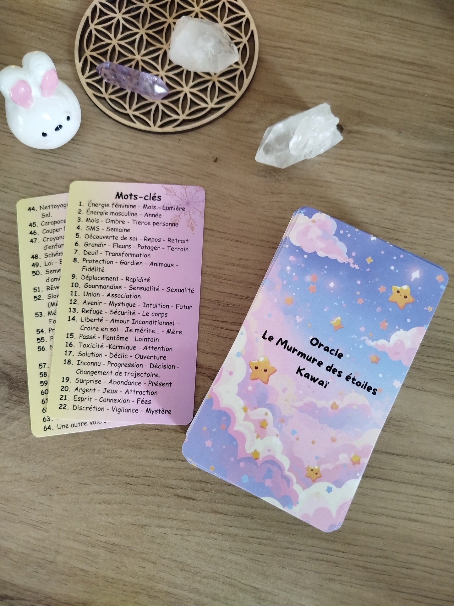 💖 Oracle Le Murmure des étoiles Kawaï