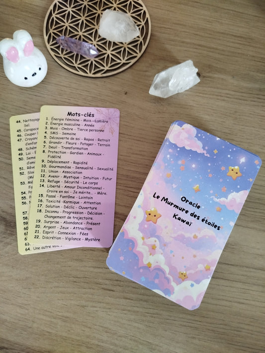 💖 Oracle Le Murmure des étoiles Kawaï